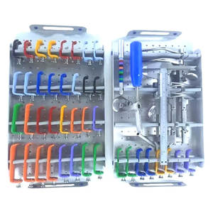 Les mieux notés en acier inoxydable TEDAN Phantom CS-1600 ensemble d'écarteur cervical instruments de chirurgie de la colonne vertébrale pince - Product Image 1