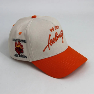 Unisex 6-Panel 3D Embroidery Snapback Cap High Quality Custom Sporty Style 2 Tone Colors Dot Baseball Caps for Outdoor Sports - Product Image 2