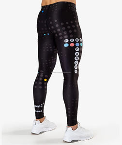 Survêtement de Compression 2 pièces pour homme, ensemble de vêtements de gymnastique Active d'entraînement, de Fitness à manches longues, de marque privée - Product Image 2