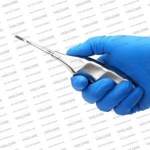 Elevador de Ápice Radicular Dental |   Separador de Raíces Recto y Curvo |   Herramientas Manuales para Cirugía Oral Mínimamente Invasiva de Dentista, Fabricadas en Alemania - Product Image 4