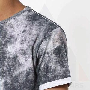 T-shirt vintage surdimensionné pour homme en coton 100% lavé à l'acide personnalisé, de haute qualité, léger, respirant, écologique, imprimé - Product Image 6