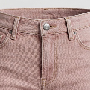 Pantalones Vaqueros de Campana de Cintura Alta para Mujer, Versátiles, Ajustados, de Pierna Ancha, con Diseño Perforado y Lavado, para Invierno - Product Image 4