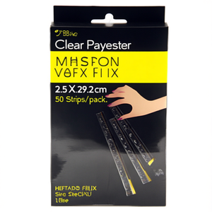 แถบโพลีเอสเตอร์ใส Veloflex HEFTFIX ขนาด 2.5 x 29.2 ซม. 50 แถบ/แพ็ค - Product Image 3