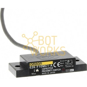 Nouveau capteur de proximité capacitif E2K-F10MC1-A avec distance de détection de 10 mm, montage sur panneau - Product Image 1