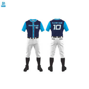 Uniforme de softball confortable et très vendu, qualité supérieure, 100% polyester, séchage rapide, léger, respirant, vêtements de sport pour adultes - Product Image 6