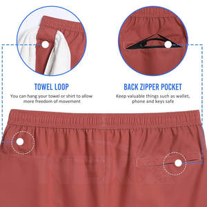 Shorts de grappling professionnels pour hommes BJJ No Gi Double couche MMA Entraînement Vêtements de combat Léger Durable Logo personnalisé - Product Image 3