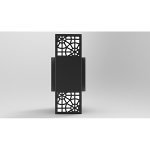 Applique murale moderne DTT.002.09 avec LED 220V, télécommande, corps en fer et aluminium, blanc chaud CCT pour application intérieure maison et hôtel - Product Image 3