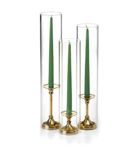Tall Pillar Metal <b>Candle</b> Holder With <b>Glass</b> Tube Custom Design Home Decor Single <b>Candle</b> Stand Long Stemmed <b>Candle</b> <b>Stick</b> - Product Image 4