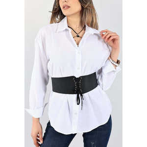 Cinturón Corsetero Cómodo con Detalle de Encaje - Product Image 2