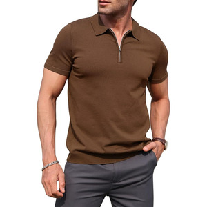 Camiseta Polo de Manga Corta para Hombre, Estampado Táctico 3D de Secado Rápido, 100% Poliéster, Polo de Golf, Terciopelo Sólido - Product Image 2