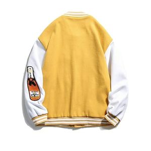 Veste pour homme Vente en gros Nouvel arrivage de veste universitaire Conception à manches régulières entièrement personnalisée Veste universitaire respirante pour hommes - Product Image 5