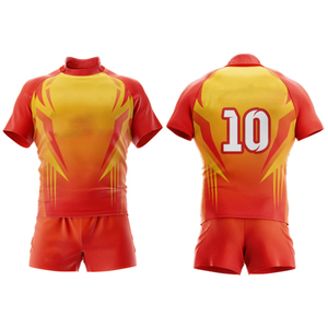 Uniformes de Rugby de Alta Calidad, Conjuntos Transpirables, Logotipo Personalizado, Calidad Premium, Nuevo Diseño Más Vendido, Uniforme de Rugby con Logotipo Personalizado - Product Image 5