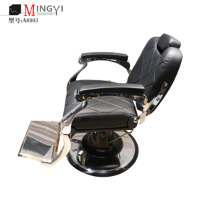 Chaise de salon en or antique, équipement robuste, style ancien, pour barbier, haute qualité - Product Image 2