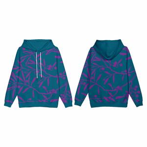 Sublimación personalizable OEM Sudadera con capucha de gran tamaño para mujer Hombro caído Unisex Tallas grandes Longitud corta Diseño elegante - Product Image 1