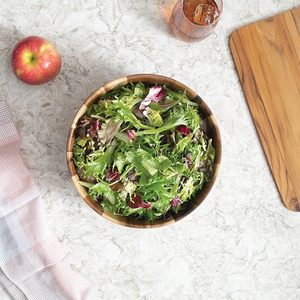 Bol à salade Acacia Sunburst pour deux bols de 9 pouces - Product Image 1