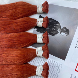 Meilleure vente 100% extensions de cheveux humains vierges vietnamiens cheveux non traités de haute qualité en vrac de vague naturelle - Product Image 4