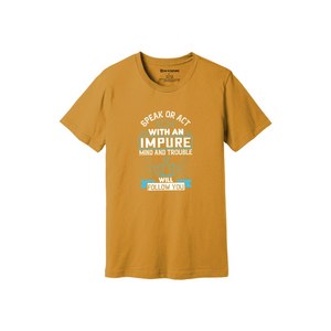 Camiseta de algodón 100% para mujer, estampado de temas 3D de Buda, estilo informal, 12 opciones de color, 160-180, colocación de diseño personalizable GSM pesado - Product Image 6