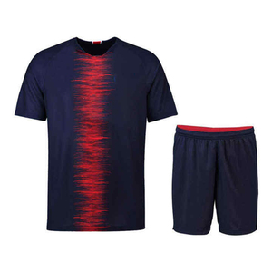 Vente en gros Ensemble de maillots de football pour hommes Vêtements de sport respirants pour la nouvelle saison avec maillots et chaussettes Uniformes de football français - Product Image 1