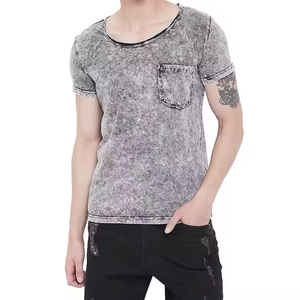 เสื้อยืดโอเวอร์ไซส์ทรงหลวม คอโอ ผ้าฝ้ายแท้ 100% หนัก 220 กรัม สีดำ สำหรับผู้ชาย ไซส์ใหญ่พิเศษ สไตล์วินเทจ เป็นมิตรต่อสิ่งแวดล้อม - Product Image 6