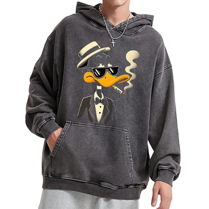 Nueva llegada DTF Sudadera con capucha Logotipo personalizado Ropa de calle de alta calidad OEM ODM Proveedor de Pakistán - Product Image 1