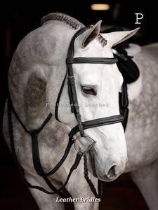 100% cuir cheval bride personnalisé Western anglais Styles cuir véritable cheval équitation bride fournisseur en gros tendance 2025 - Product Image 4