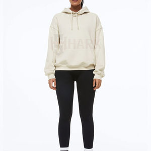 Sudaderas con Capucha Extra Grandes, Transpirables, con Bordado 3D de Diseño Personalizado, para Mujer, Invierno, OEM, Forradas, Ecológicas, de Moda - Product Image 5