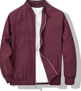 Veste en coton pour homme, fermeture éclair intégrale, vestes de travail, col rabattu, 3 poches, nouvelle arrivée du Bangladesh, usine directe, vêtements d'extérieur - Product Image 2