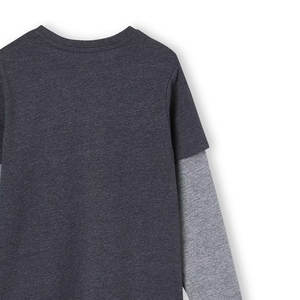 Chemise à manches doubles pour homme avec impression de logo entièrement personnalisée, tendance, pour une utilisation en extérieur - Product Image 6