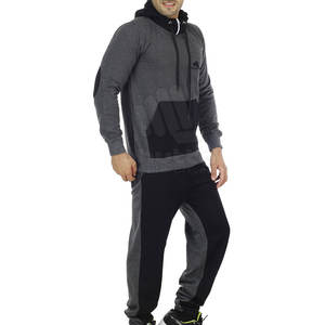 ชุดลำลองผู้ชายแบบมีโลโก้สั่งทำได้ สำหรับฤดูใบไม้ร่วง ไซส์ใหญ่ ระบายอากาศได้ดี แห้งเร็ว ผลิตจากผ้าฝ้าย/โพลีเอสเตอร์ ชุดแฟชั่น - Product Image 4