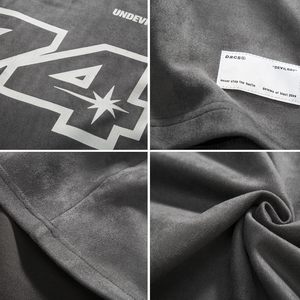 Nouveau sweat-shirt oversize pour homme, imprimé lettres, col rond vintage, manches longues, pull ample à motifs, streetwear unisexe - Product Image 4