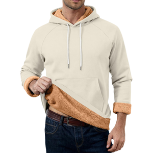 Wholesale Best Quality Cotton Blended <b>Plain</b> Casual <b>Men</b> Slim Fit <b>Hoodies</b> Street Wear Pullover Design <b>Hoodies</b> for <b>Men's</b> - Product Image 1