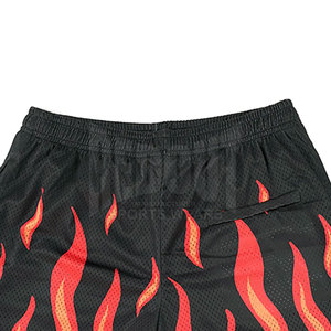 2025 Mesh Shorts Concevez vos propres chemises en maille avec logo personnalisé en couleur unie pour adulte - Product Image 3