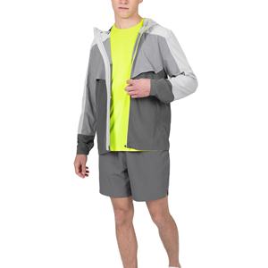 Ensemble court coupe-vent imprimé sur mesure, respirant, séchage rapide, imperméable, en nylon, pour l'été 2026 - Product Image 1