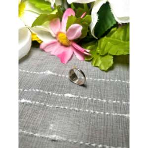 Navajo Handmade Sonoran Gold Sterling <b>Silver</b> Cluster <b>Ring</b> Size 6 <b>Emerald</b> Cut Turquoise Geometric Bezel Setting for Everyday Wear - Product Image 4