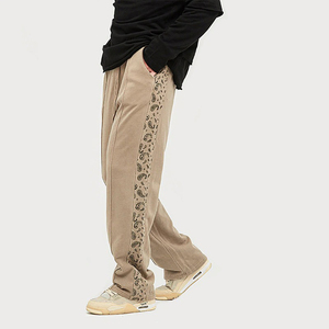 กางเกงวอร์มทรงหลวมลาย Paisley สำหรับผู้ชายกางเกงลำลองแนวสตรีทแฟชั่นฤดูใบไม้ผลิมีสไตล์ - Product Image 6