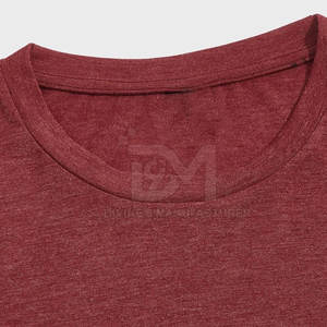 Camiseta de calidad superior superventas 100% algodón con poliéster Camisetas personalizadas de alto fabricante - Product Image 3