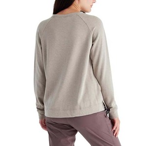 Sweatshirts pour femmes en coton à épaules tombantes Sweatshirt surdimensionné uni vierge personnalisé de haute qualité pour les femmes - Product Image 2