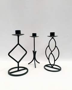 Bougeoir en aluminium style milieu du siècle - Product Image 3