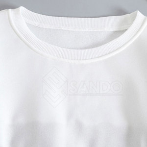 Sudadera corta informal de alta calidad para mujer, nuevo diseño elegante con logotipo frontal para invierno, precio al por mayor - Product Image 4
