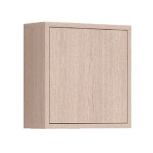 Parete Color impiallacciatura di quercia con 1 porta a cubo 34x34x13 cm dimensioni per bagno camera da letto ingresso confezione da 1 - Product Image 1