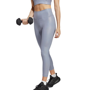 Venta al por mayor de secado rápido mujeres Leggings personalizados de cintura alta deportes entrenamiento Yoga Leggings medias elásticas suaves - Product Image 1