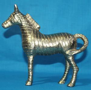 Argent aluminium girafe éléphant Sculpture moderne Art déco Design métal artisanat pour la décoration intérieure pour salon salle à manger - Product Image 5