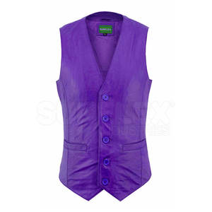 Chaleco de cuero genuino para hombre de la mejor calidad 2024, ropa de invierno, prendas de vestir exteriores sin mangas, característica transpirable - Product Image 5