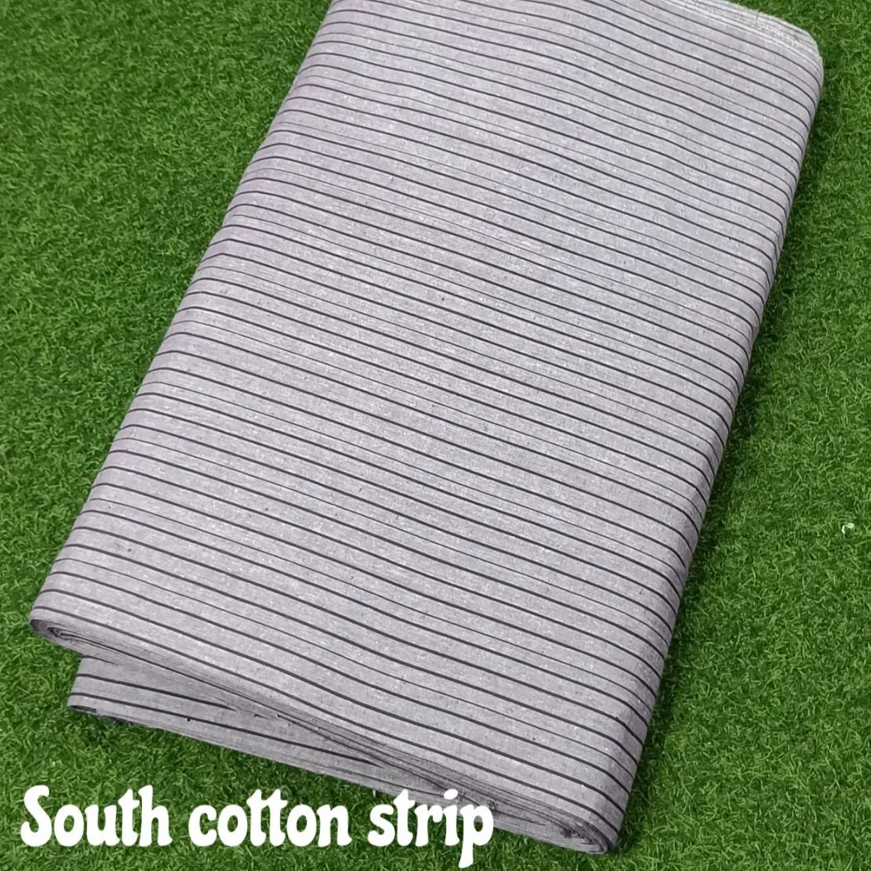 Running South Cotton Strip Fabric Organic Cotton Handwoven Fabric By The Yard