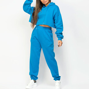 Conjunto de Sudaderas Cortas para Mujer, Diseño Personalizado, Estilo Urbano, Precio Razonable, Superventas - Product Image 3