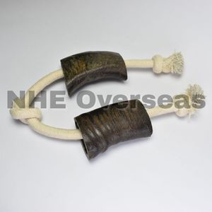 Natural <b>Tuffie</b> Cut Dog Chew with Rope | Strong & Long-Lasting Treat for Pets | Safe Dental Care Toy for Chewing & Play - Product Image 2