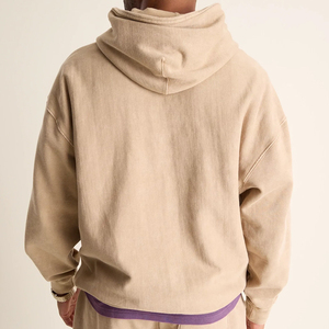 Sudadera con capucha cómoda para hombre, sudadera lavada con capucha de algodón Terry, sudaderas con capucha para hombre, ropa de calle orgánica, Jersey personalizado para hombre - Product Image 6