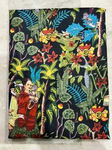 Cotton Hand Block Vegetable Dyed Eco-Friendly Organic Cambric Block Print Fabric for Dress Curtain Pillow Covers <b>Bags</b> & Craft - Product Image 4