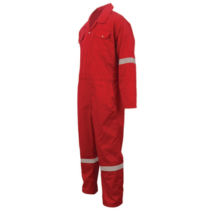Combinaison pour adultes Vêtements de travail de sécurité pour électricien personnalisé Uniforme de travailleur d'usine industriel en coton - Product Image 3