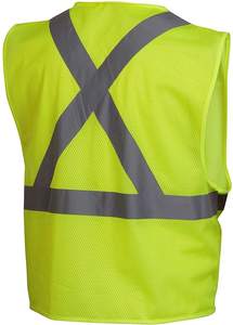 Chaleco de Seguridad Reflectante Más Vendido, Color Personalizado, Logotipo, Unisex, Adulto, Material de Poliéster Transpirable de Alta Calidad, Cómodo - Product Image 3